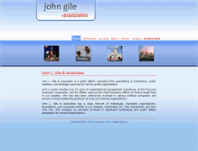 Tablet Screenshot of johngileinc.com